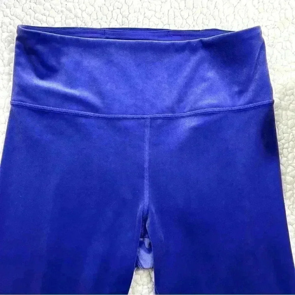 Athleta Purple Velvet High Waisted Yoga Athletic Leggings Size S - Picture 3 of 14